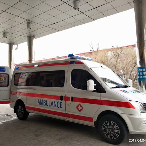 新化救护车出租服务案例2